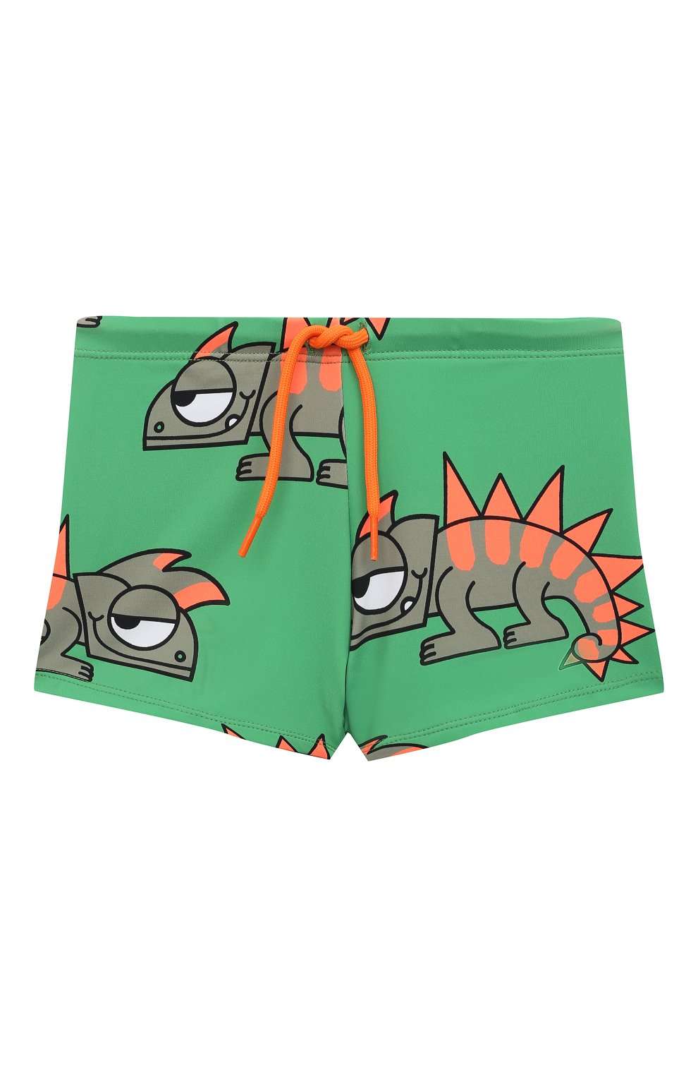 Green Print Swim Shorts