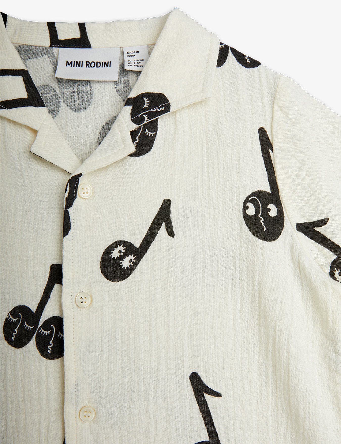 Note Muslin Shirt