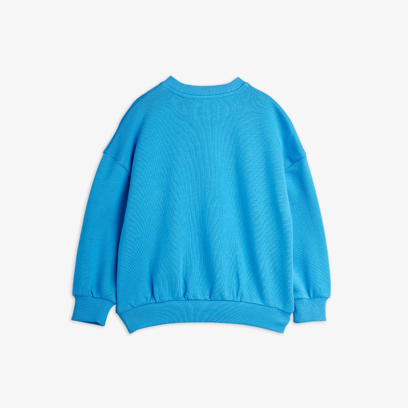 Dog Embroidered Blue Sweatshirt
