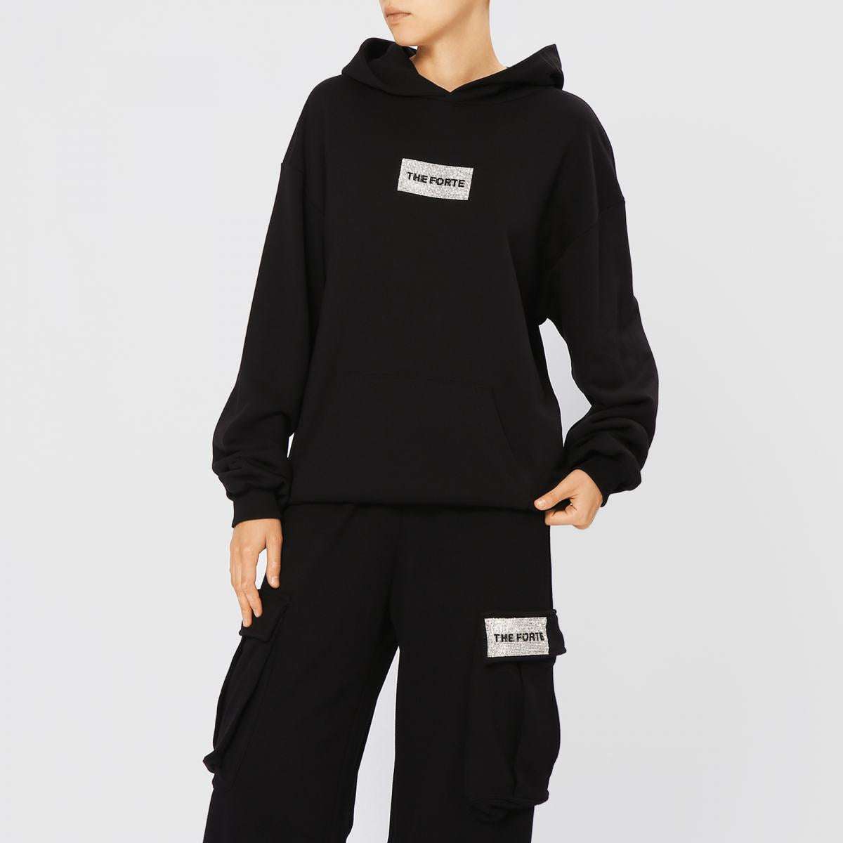 Black Crystals Hoodie