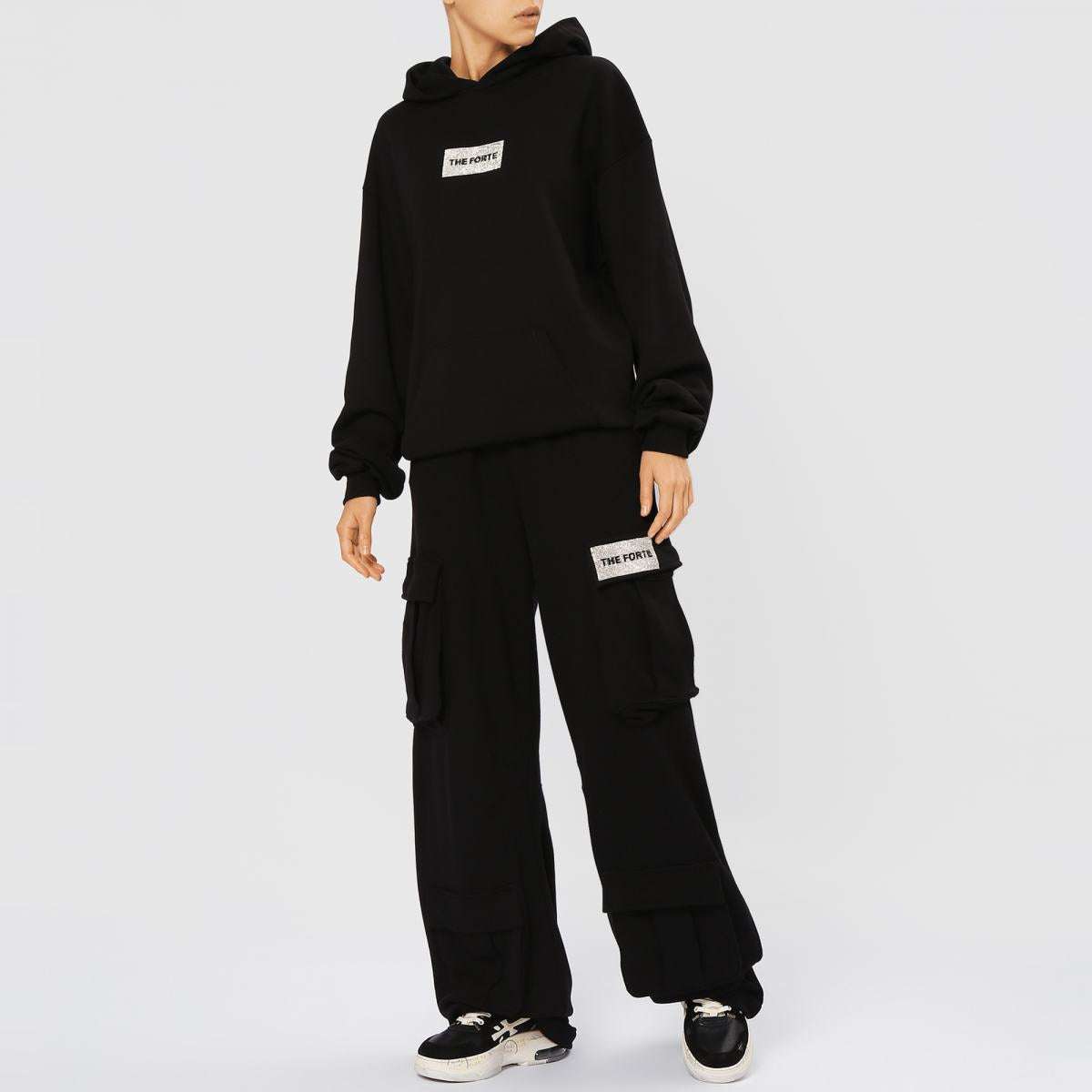Black Crystals Hoodie