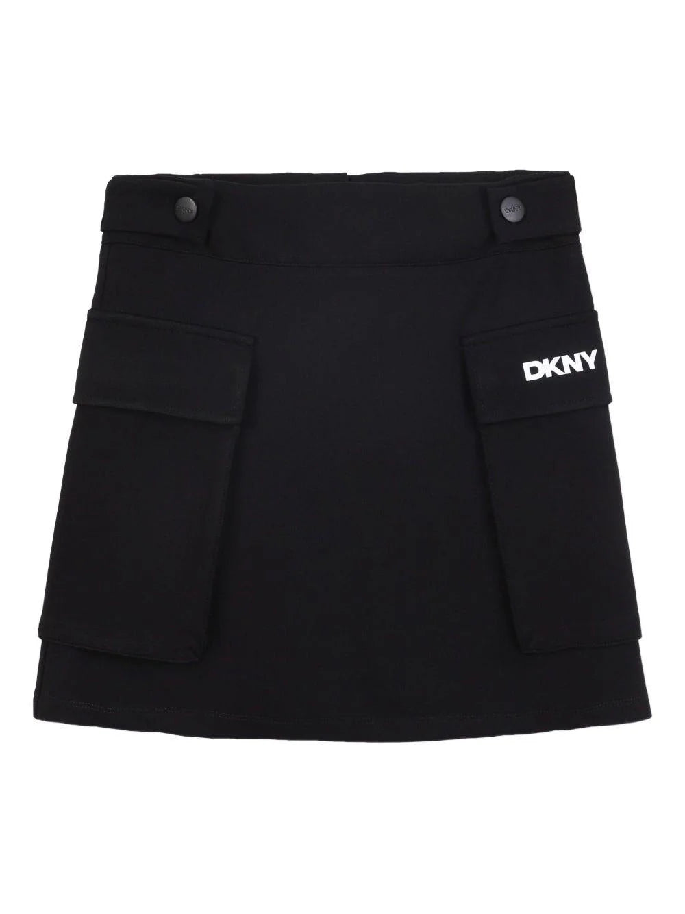 Black Mini Skirt With Pockets