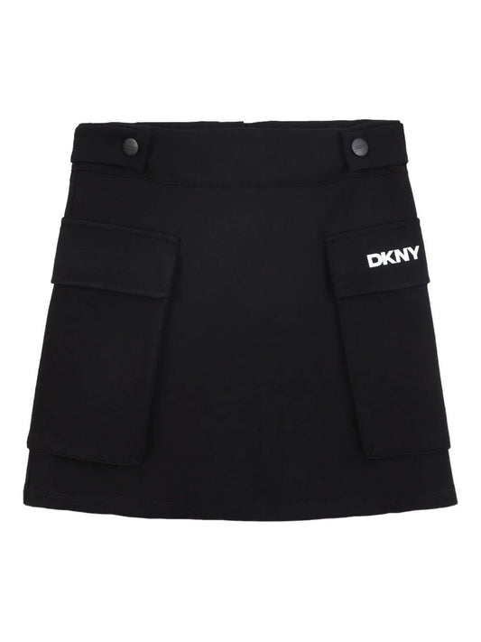 Black Mini Skirt With Pockets