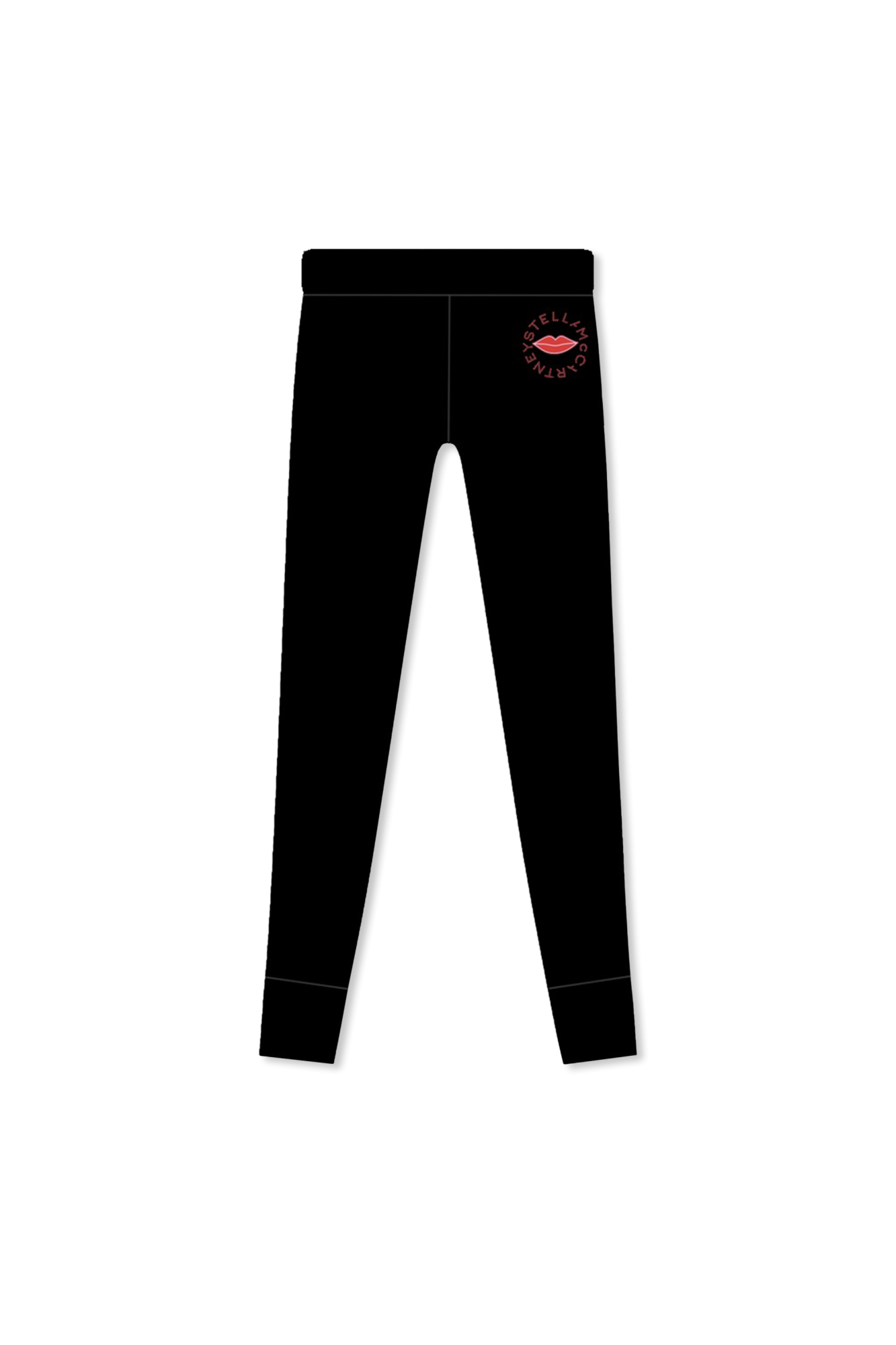 Black Leggings With Logo