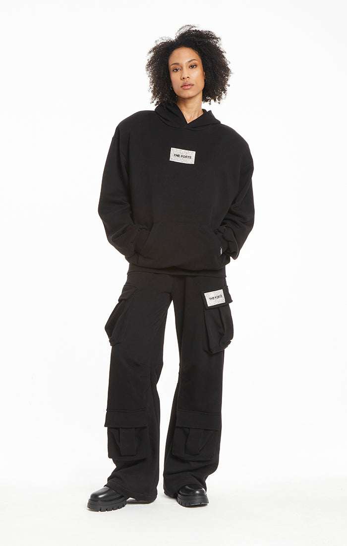 Black Crystals Hoodie