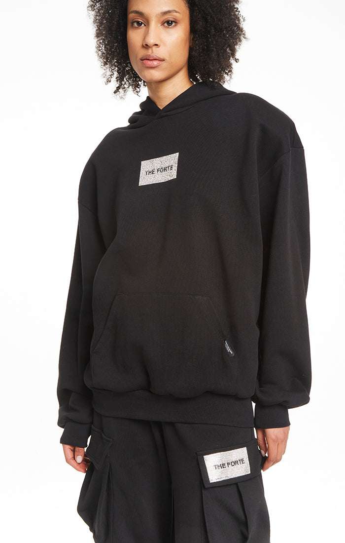 Black Crystals Hoodie