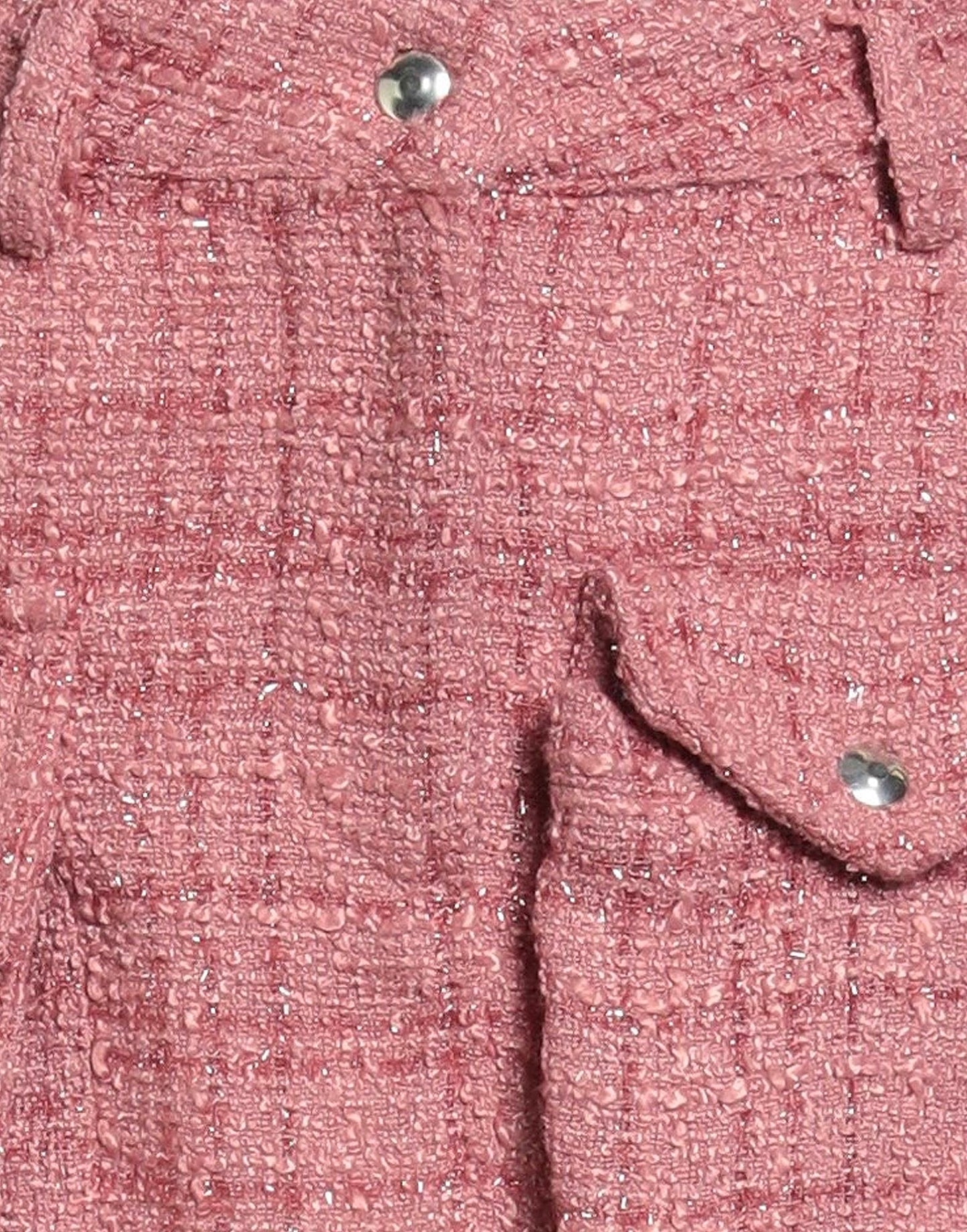 Pink Bouclé Skirt