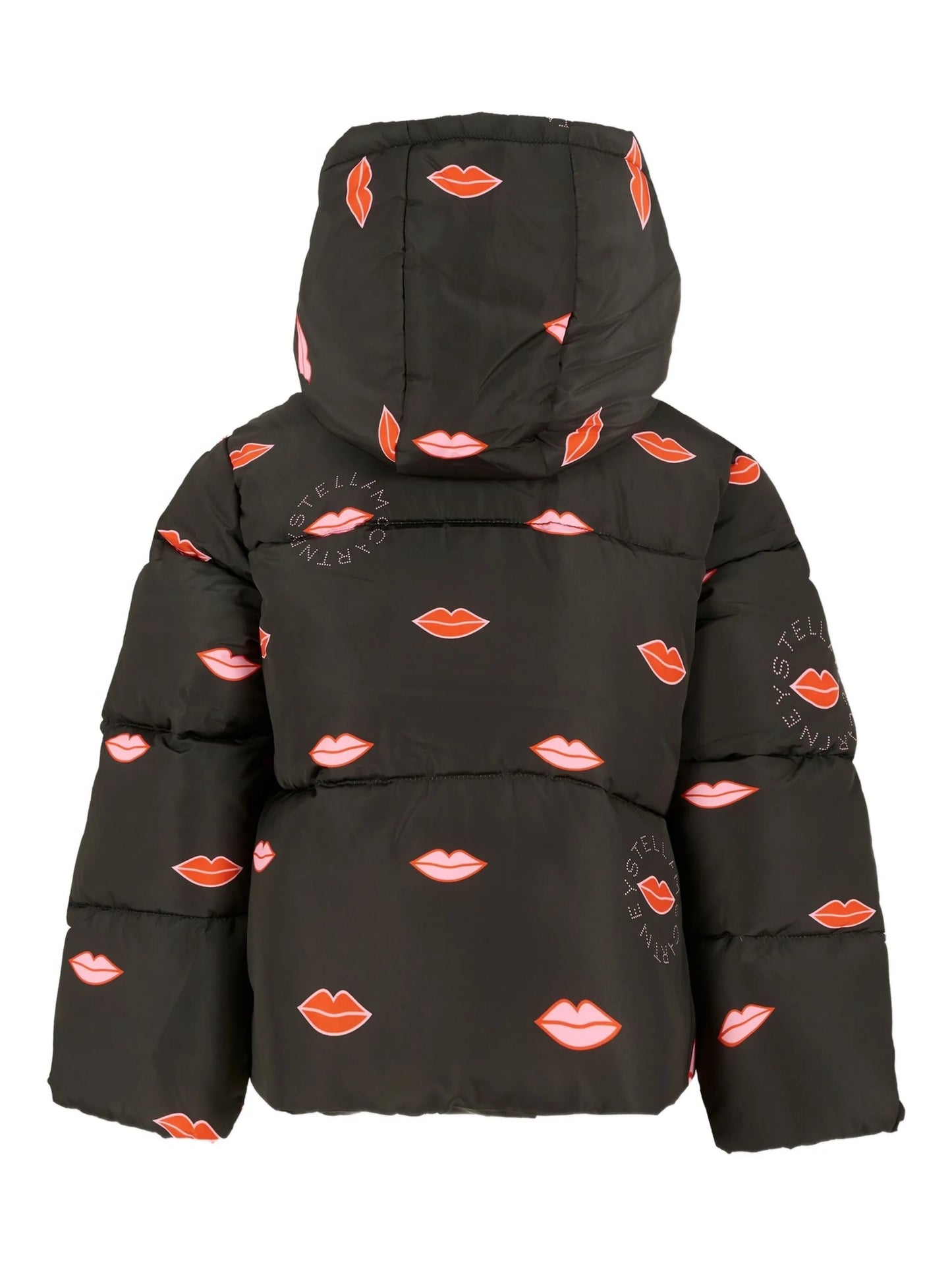Logo Lips Puffer Jacket