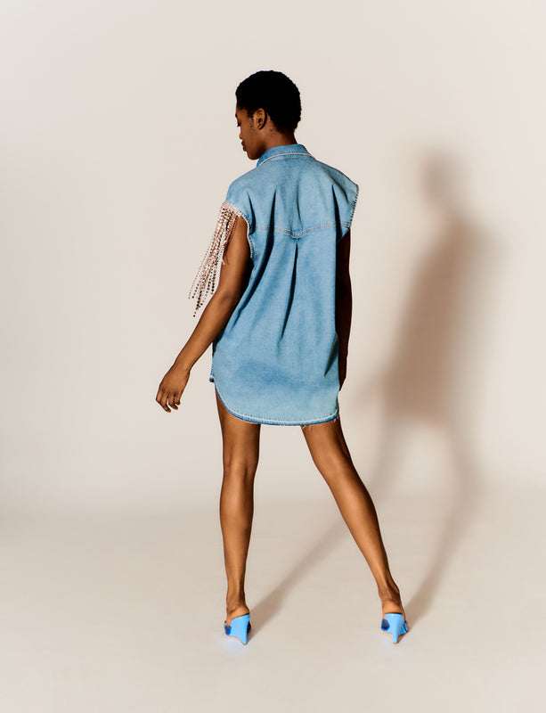 Denim Shirt Dress