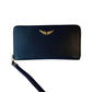 ZV Black Leather Wallet