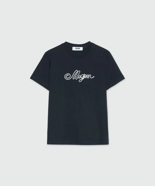 Rope Logo Black T-Shirt