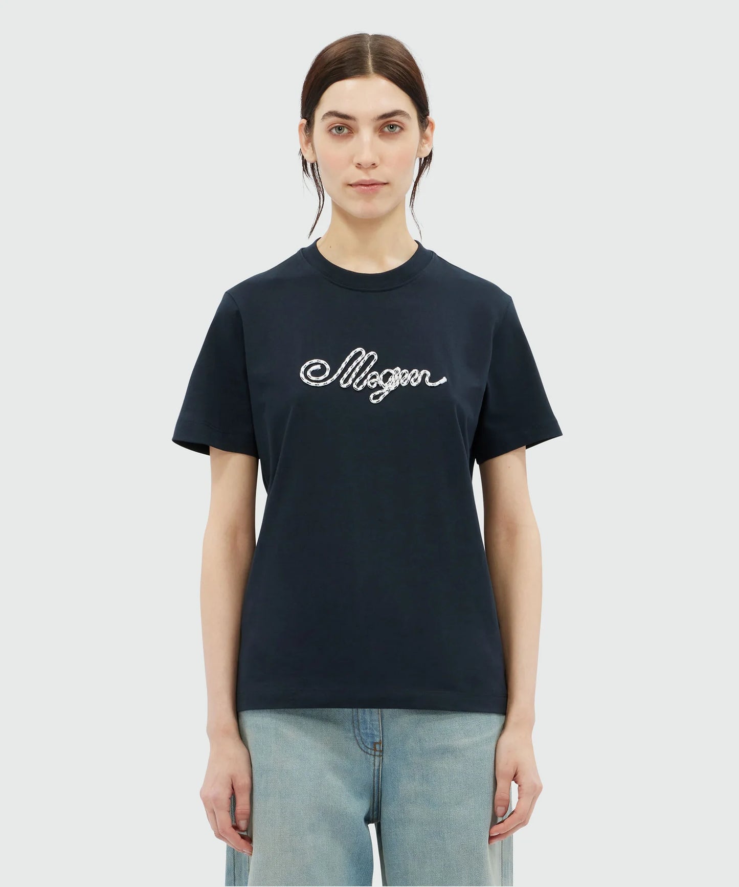 Rope Logo Black T-Shirt