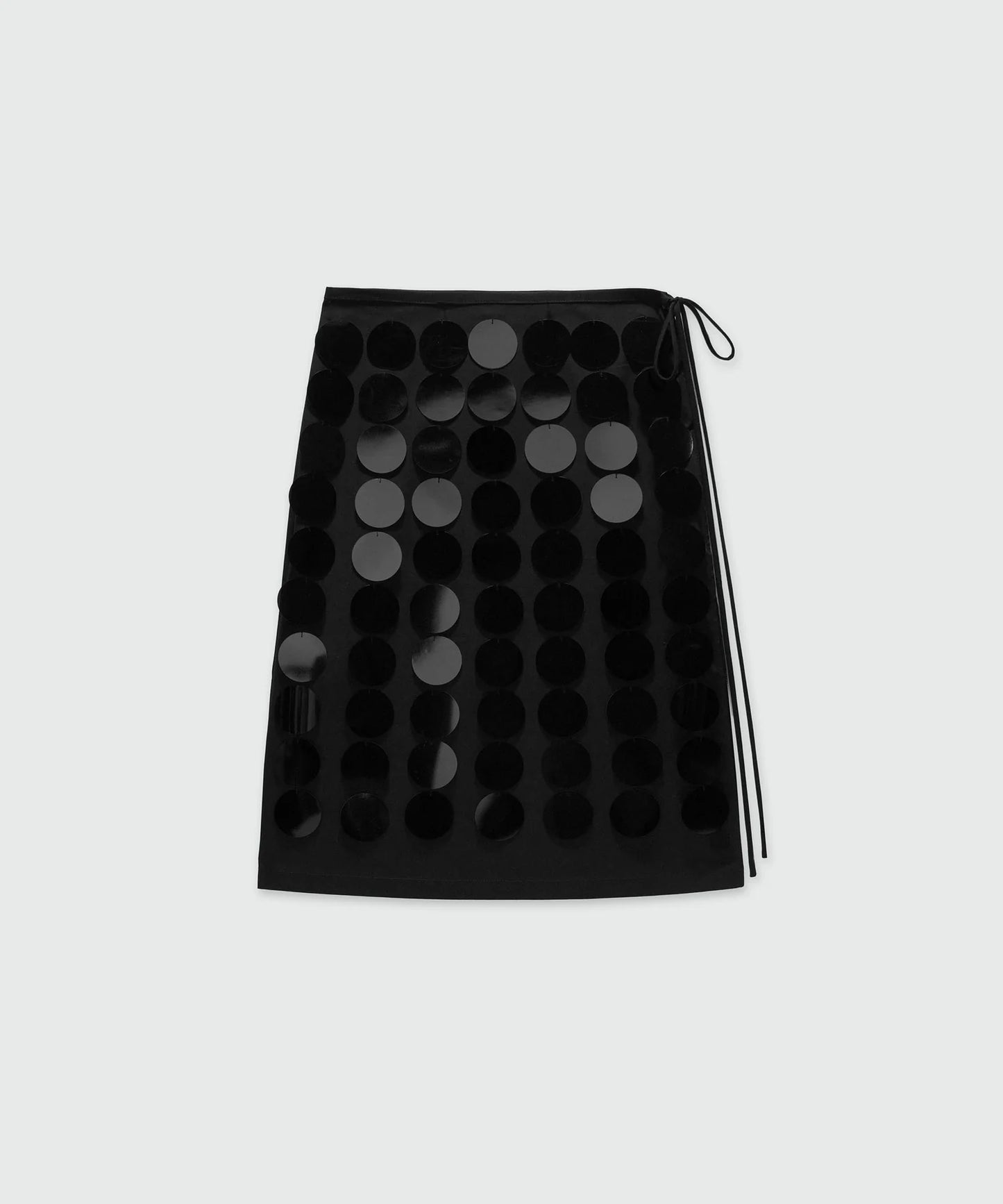 Black Sequins Skirt
