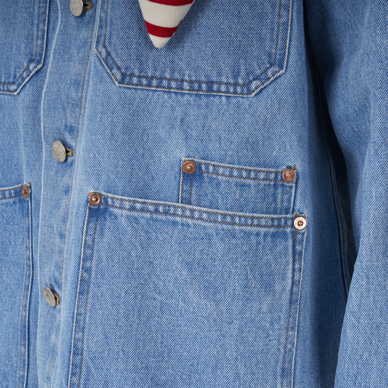 Heart Denim Shirt