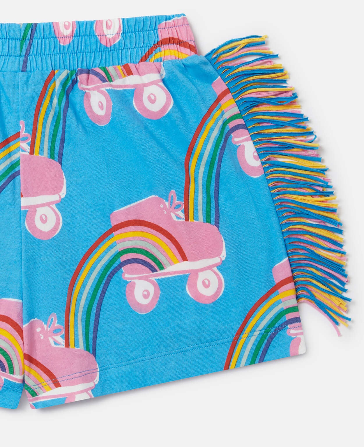 Rainbow Fringe Shorts