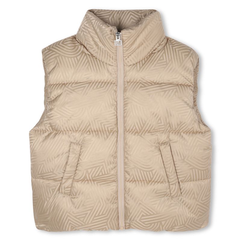 Padded Patterned Gilet
