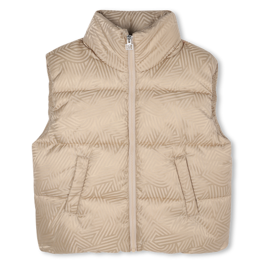 Padded Patterned Gilet