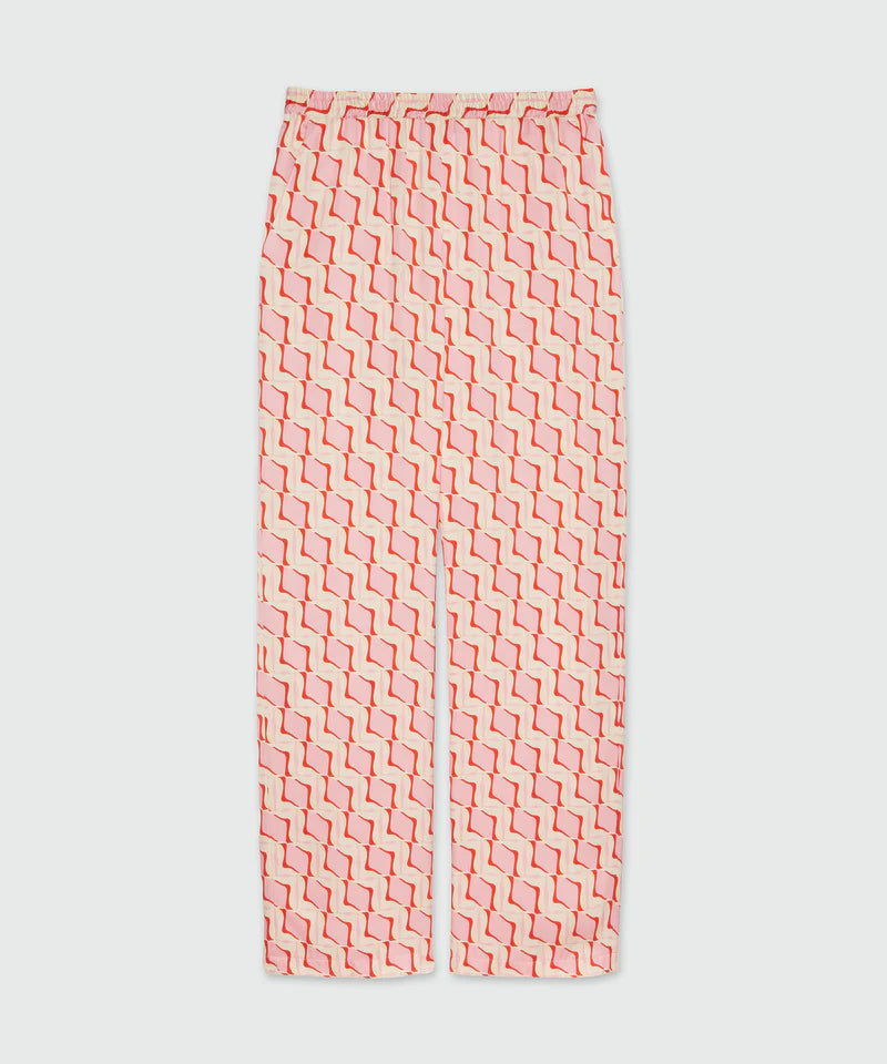 Geometric Print Trousers
