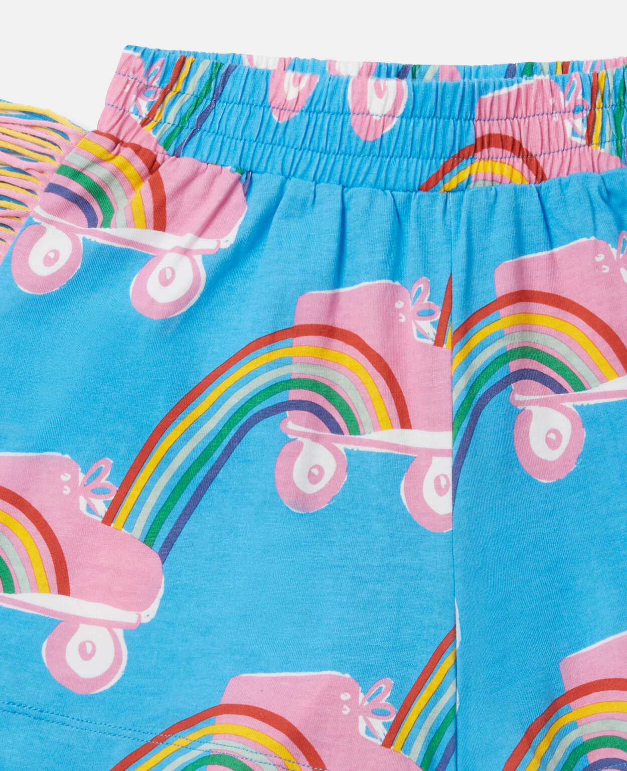 Rainbow Fringe Shorts