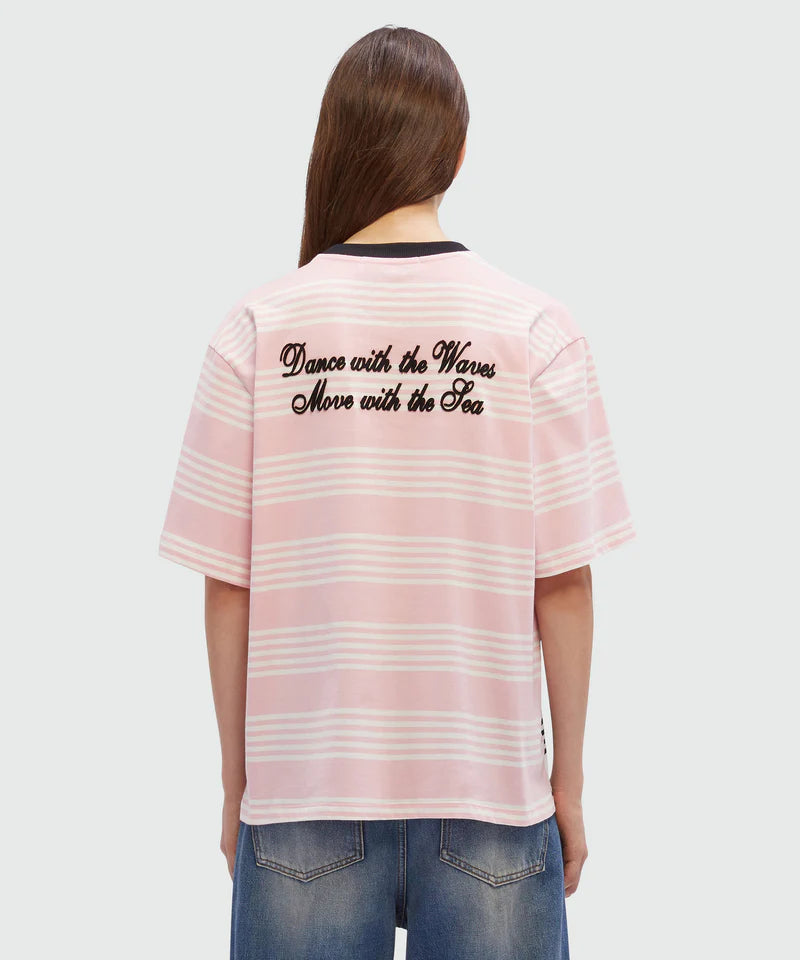 Two-Tone Stripes T-Shirt