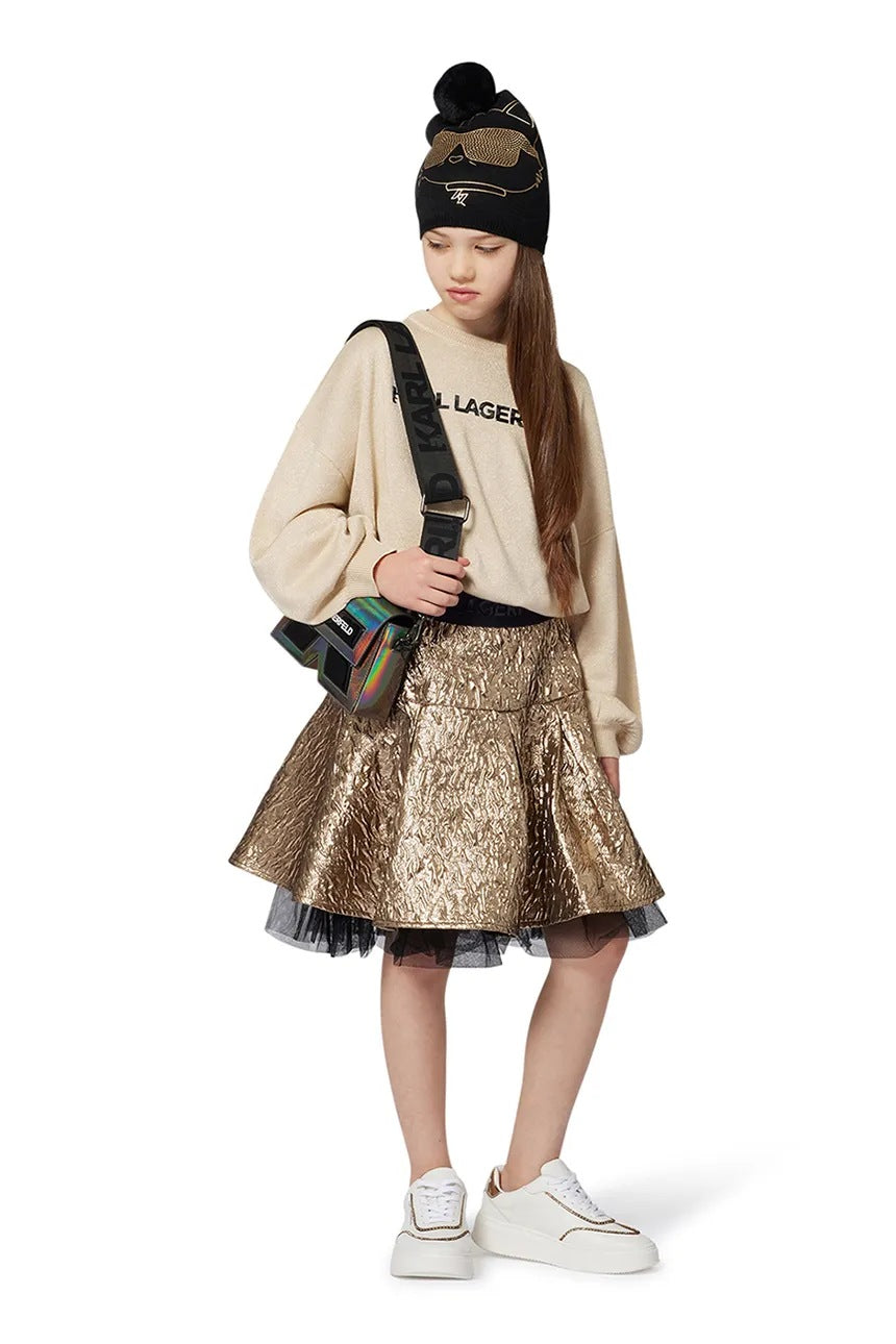 Beige Knitted Sweater