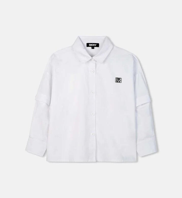 White Button-Down Shirt
