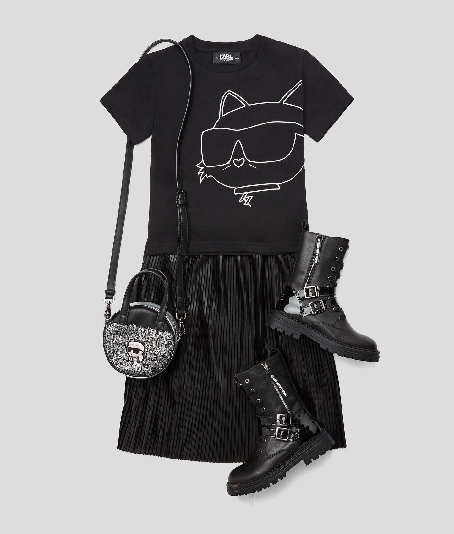 K/Ikonik Choupette Boxy Kids T-Shirt