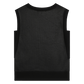 Black Sleeveless Sweatshirt