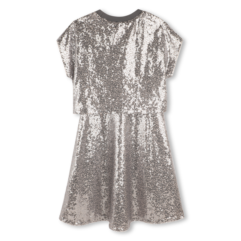 Silver Sequins Dress