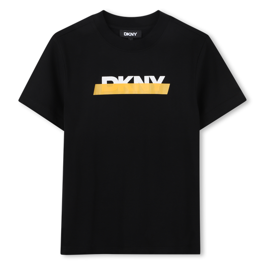 Black Yellow Logo T-Shirt