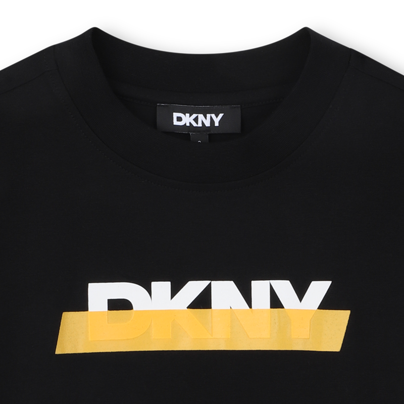 Black Yellow Logo T-Shirt
