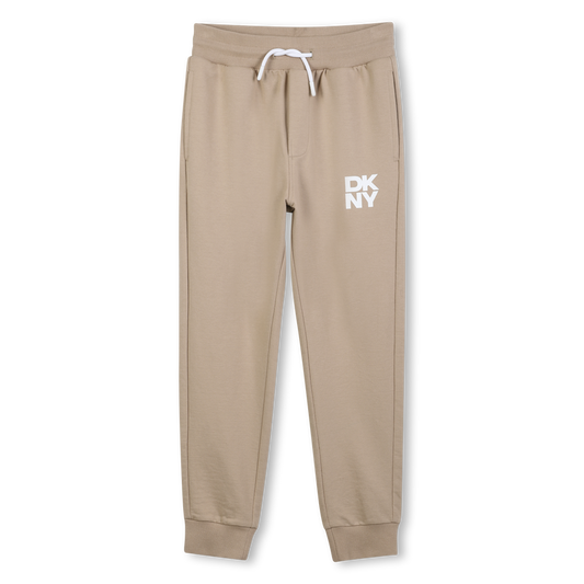 Beige Fleece Sweatpants