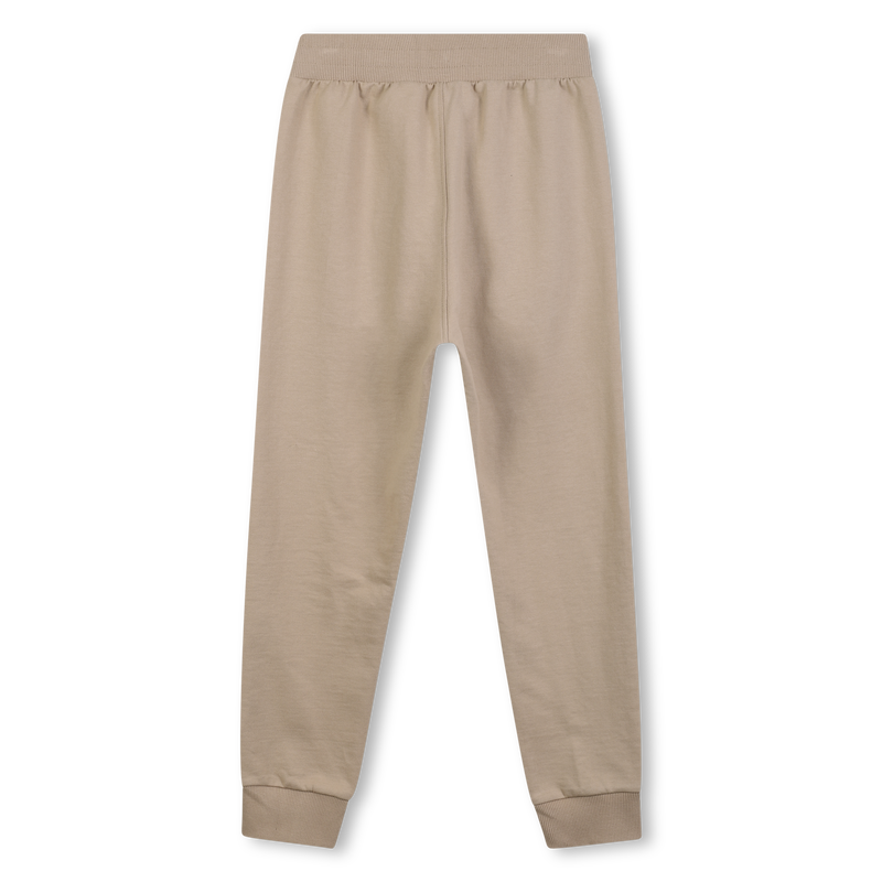 Beige Fleece Sweatpants