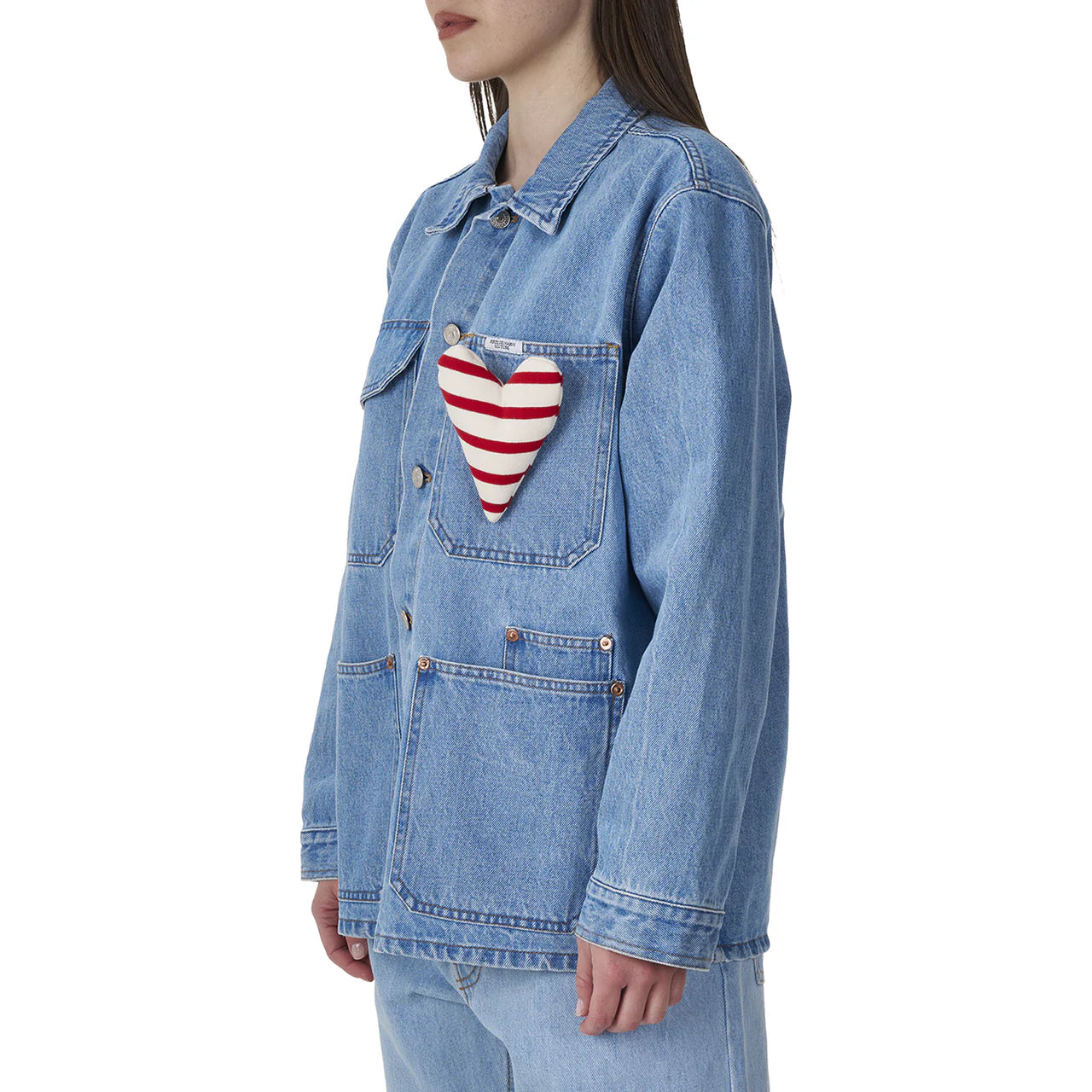 Heart Denim Shirt