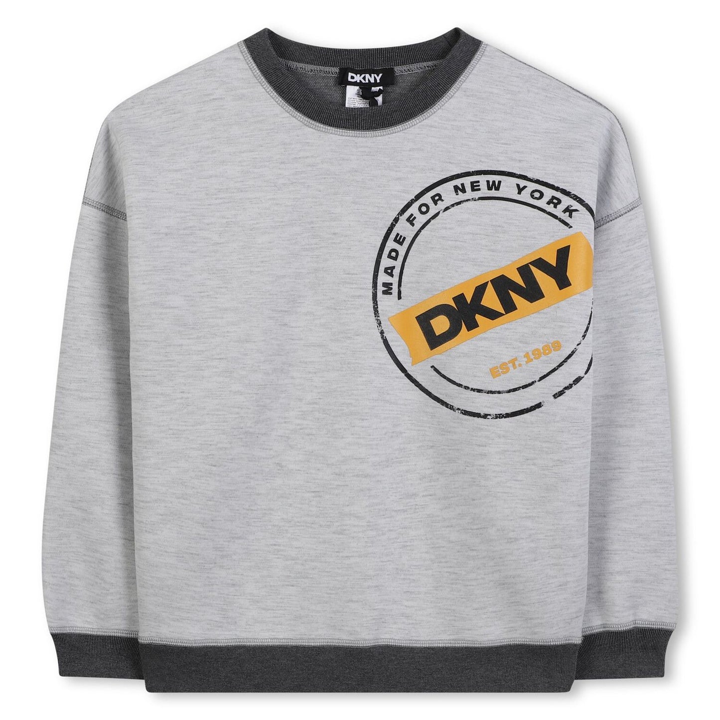 Grey Logo Reversible Sweater