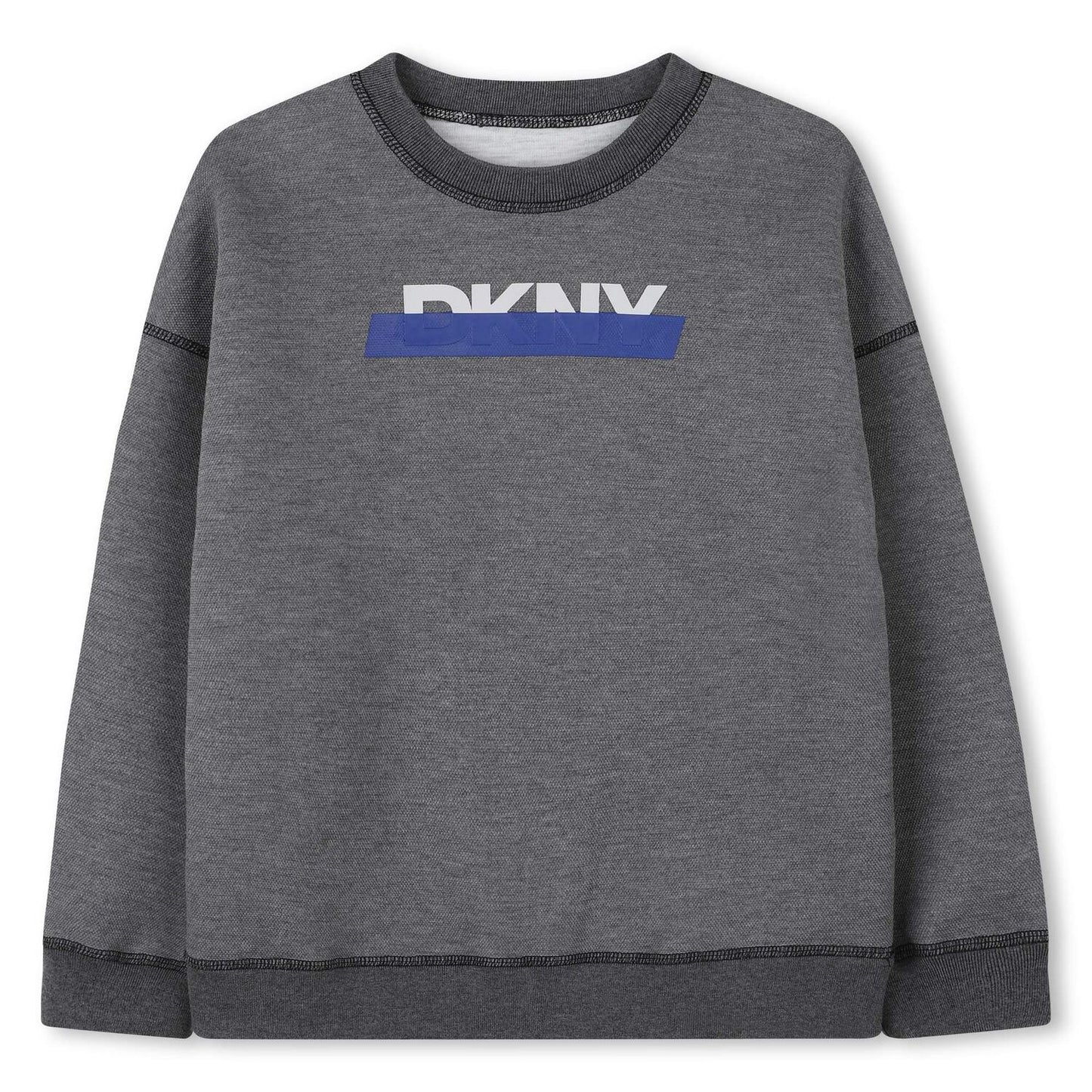 Grey Logo Reversible Sweater