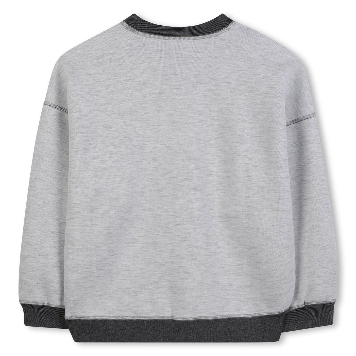 Grey Logo Reversible Sweater