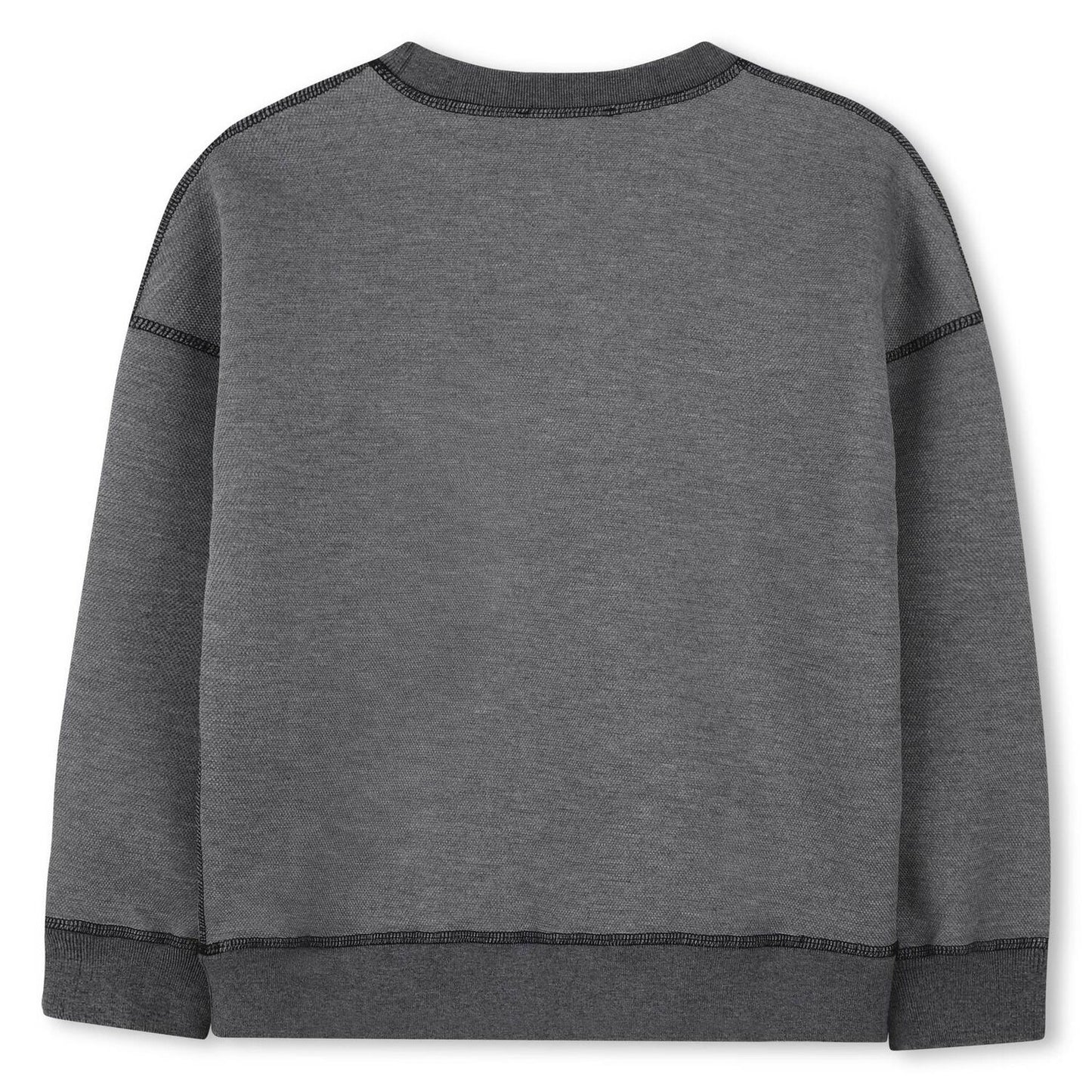 Grey Logo Reversible Sweater
