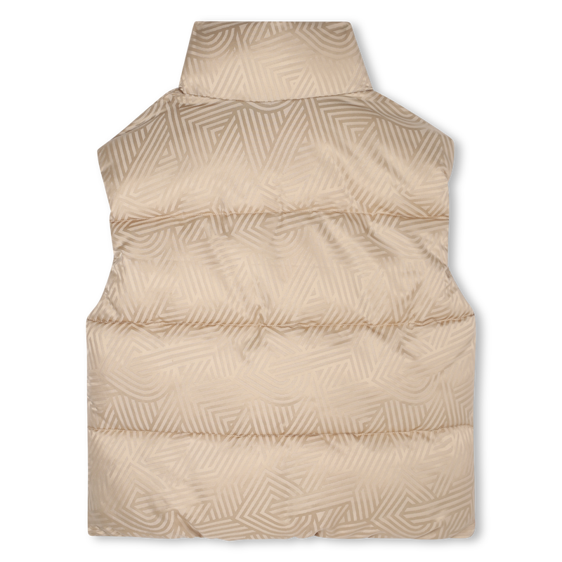 Padded Patterned Gilet