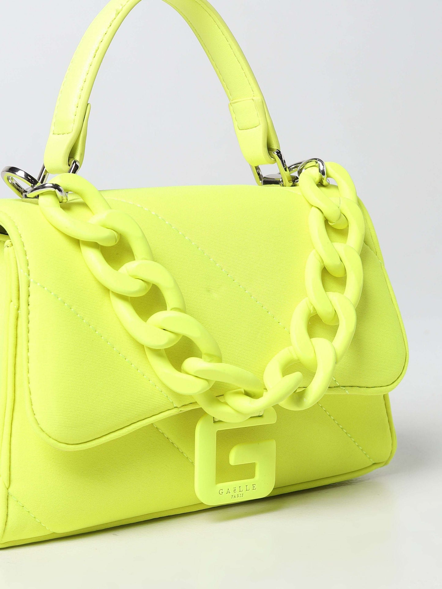 Neon Yellow Handbag