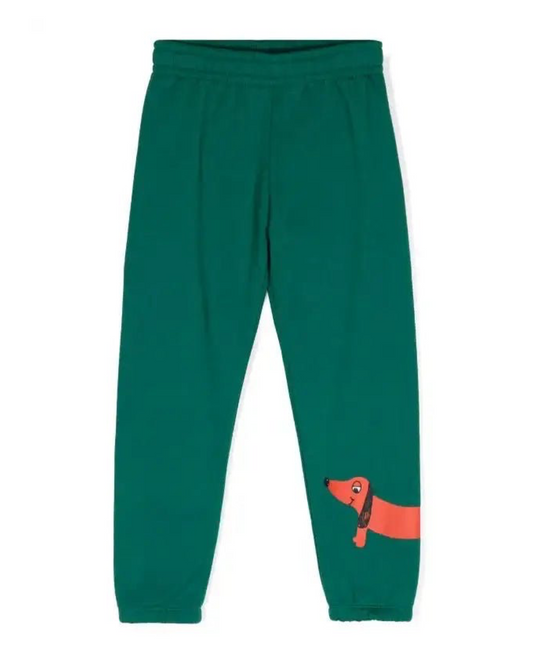 Dog-Print Track Pants