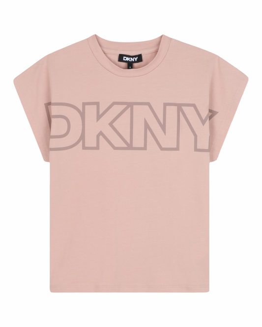 Girls Pink Logo T-Shirt