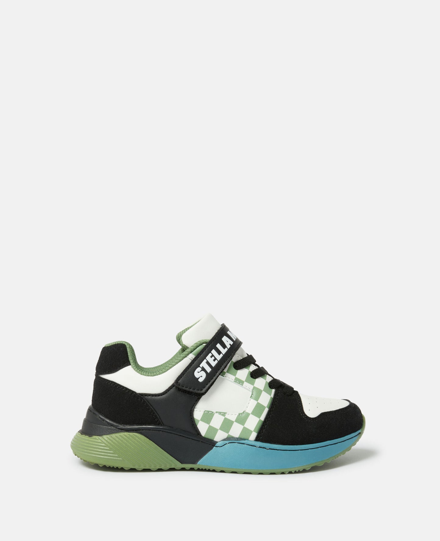 Moniker Tape Lace-Up Trainers