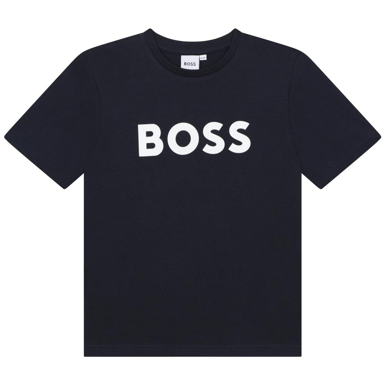 Boys Dark Blue Logo T-Shirt