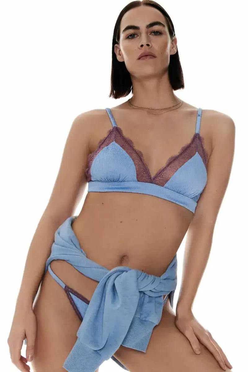 Love Lace Delicate Triangle Bralette