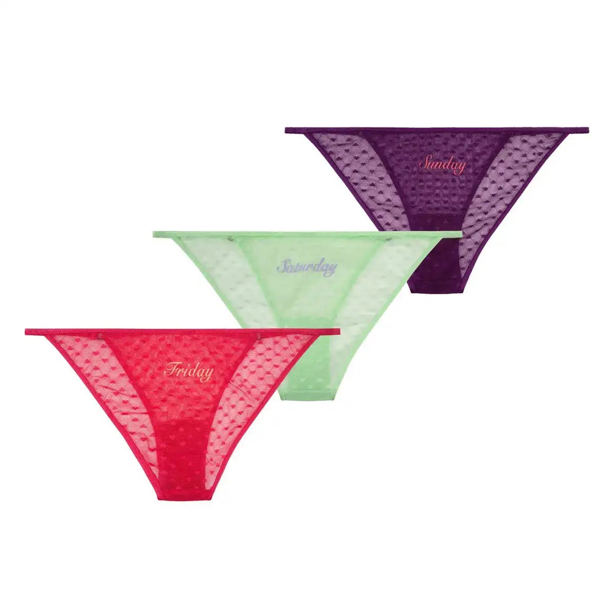 Three Tanga-Style Briefs