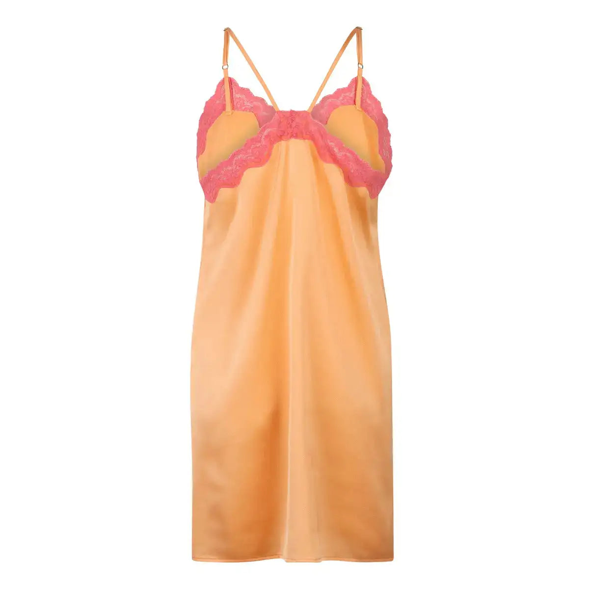 Melon Short slip dress