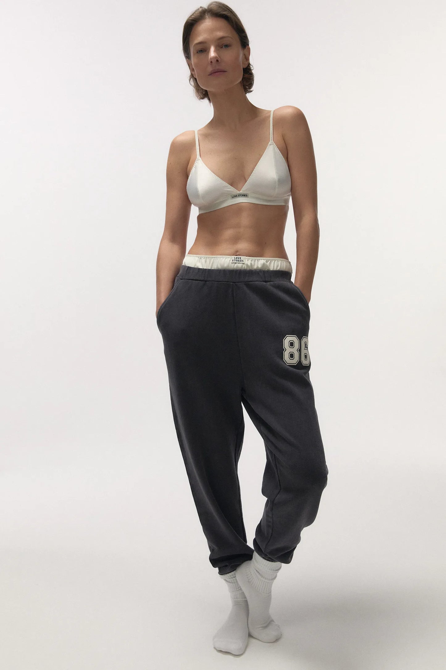 Donna Black Sporty Set