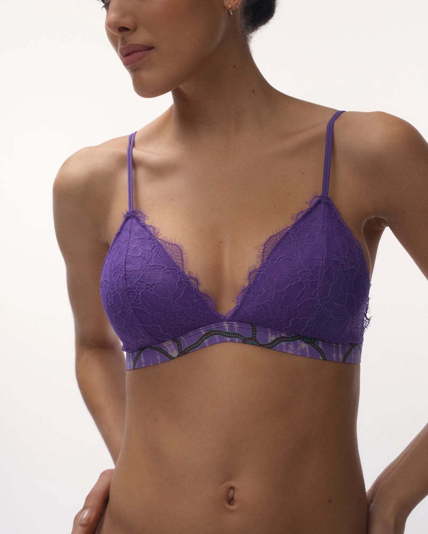 Hazel Lacy Padded Bralette
