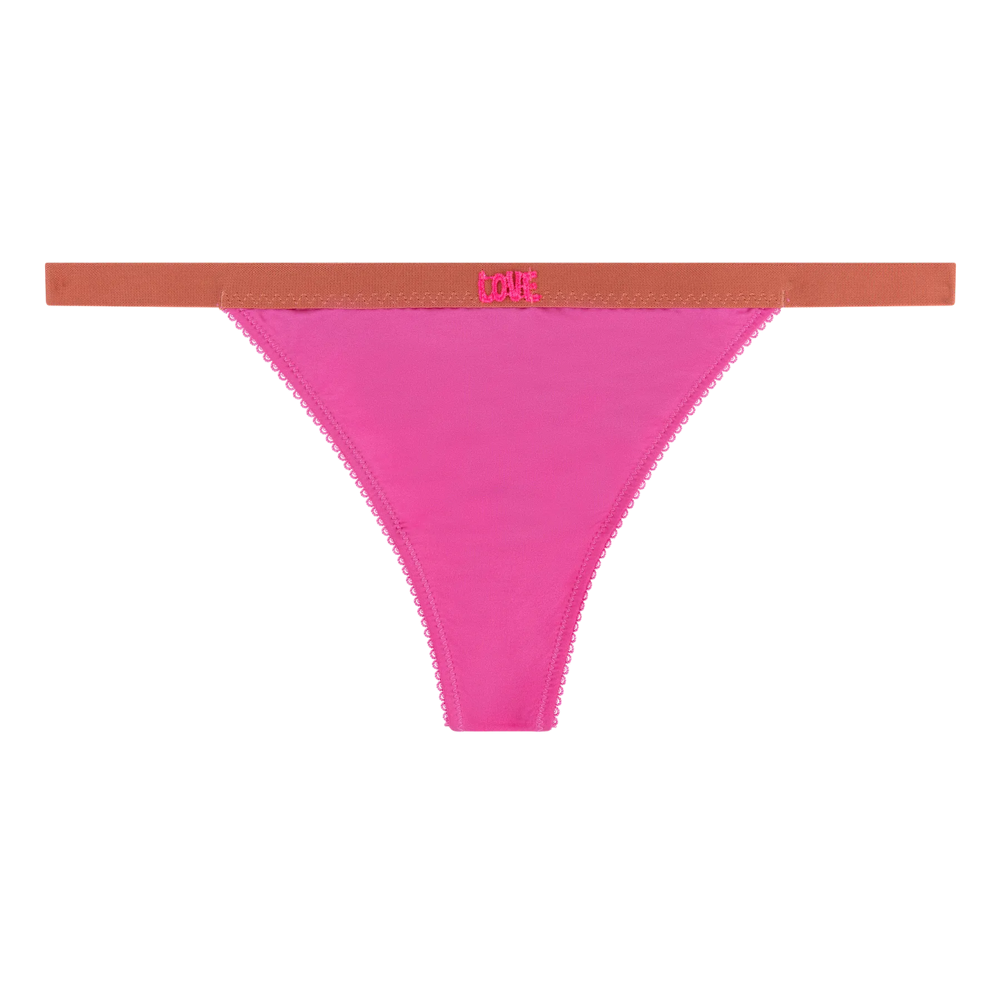 Roomservice Pink String Briefs